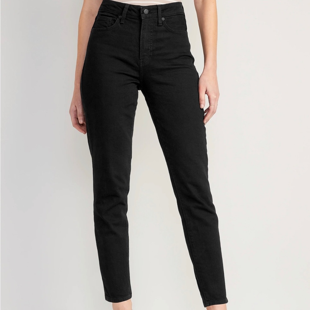 OLD NAVY HIGH RISE OG STRAIGHT JEANS